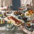 Denby Azure Coast 4 Piece Dinnerware Set, Service for 1