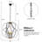 Avers 24" W 6-Light Wrought Iron Geometric Chandelier for Dining Room/Bedroom-1962495575-2055892142