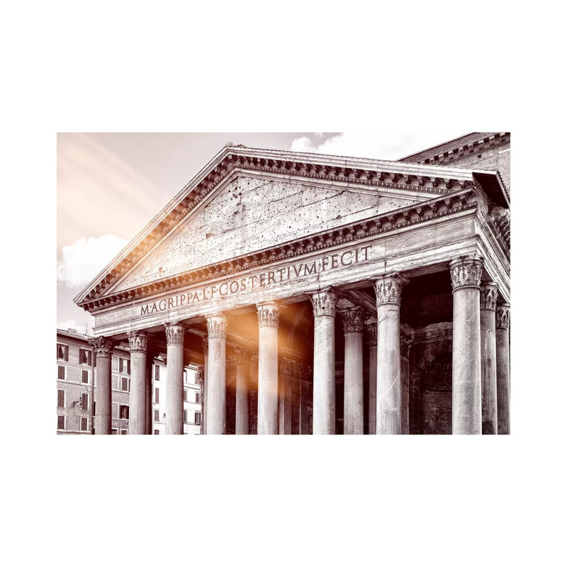 The Pantheon by Philippe Hugonnard - Wrapped Canvas Print, 152.5 cm H x 101.5 cm W