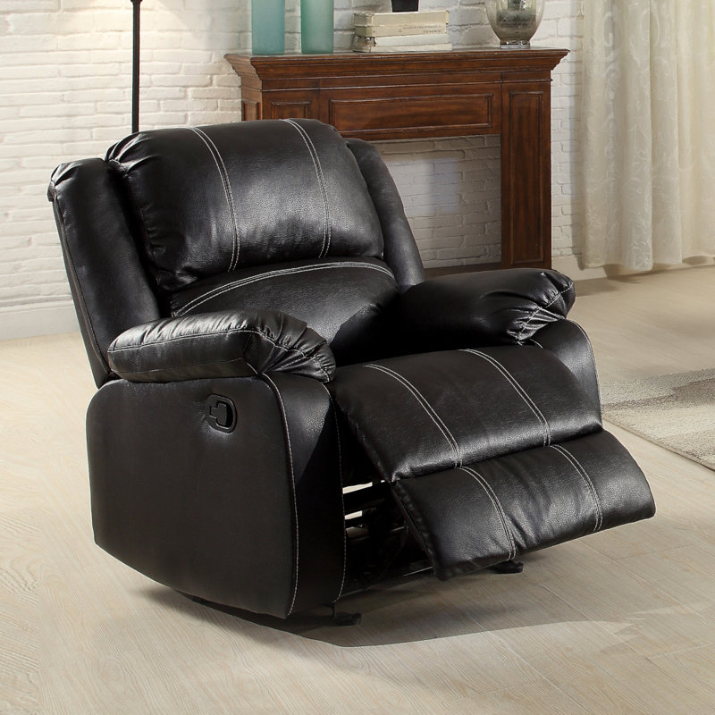 Fauteuil inclinable Palmyra Motion, Noir, noir, noir, noir