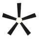 Wynd 5-Blade Outdoor/Indoor Smart Ceiling Fan with LED Light Kit Included and Remote Control Included
