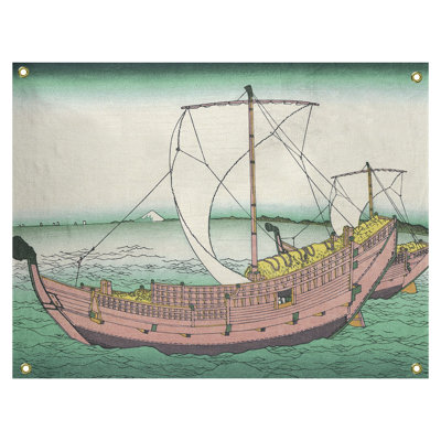 Tapisserie murale « the Kazusa Sea route »