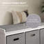 3 Pair Shoe Storage Bench-1926981875