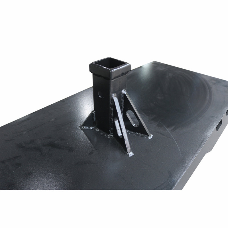 Skid Steer Trailer Receiver Mount Plate Hitch Attachments