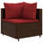  Patio Lounge Set Brown-337935501-337935498