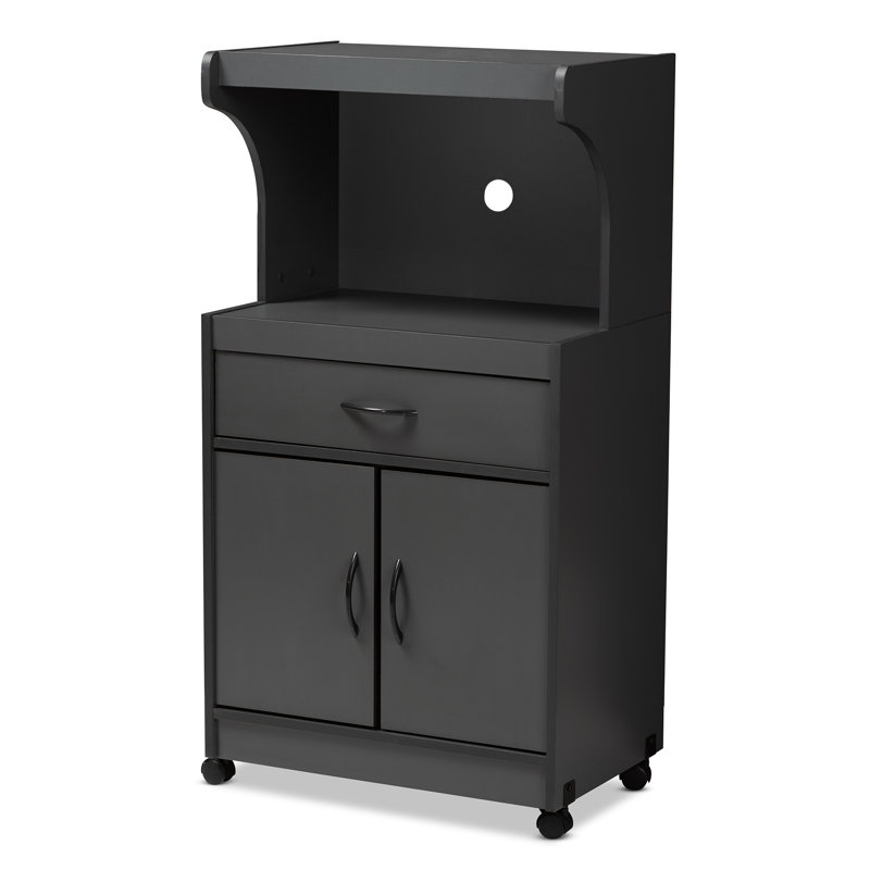 Johnathyn Accent Cabinet, Dark Gray