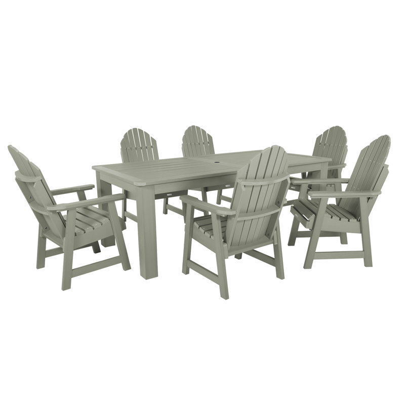 Ensemble repas pour 6 personnes Macias, Eucalyptus, 30'' H x 42'' W x 72" L