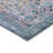 Machine Washable Indoor/Outdoor Xhevrie Denim Rug-1731373382