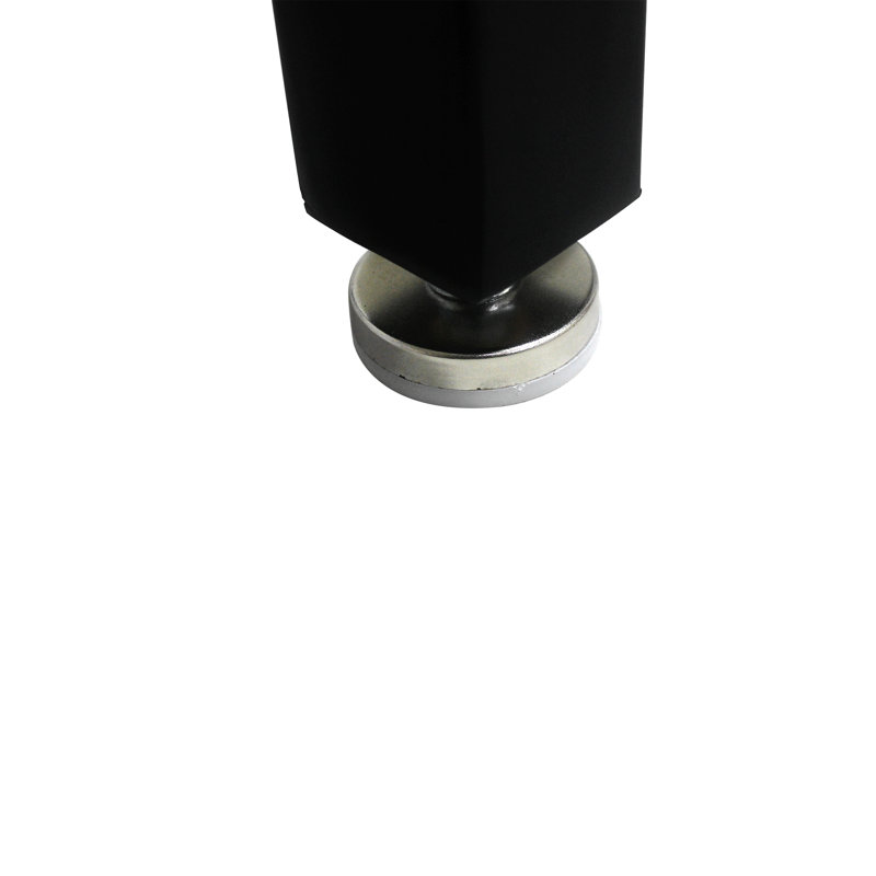 Metal Adjustable Worktable With Socket And Wooden Top