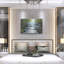 Lark Manor ™ «Waterfall» par Jeanette Vertentes, art mural en métal-774642130