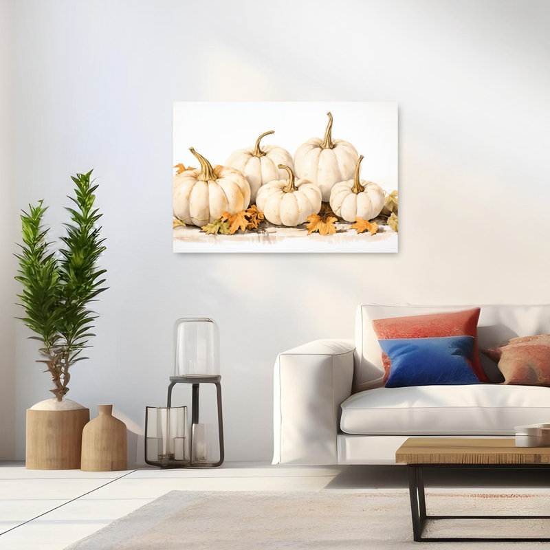 Art abstrait abstrait automne, 32" H x 48" W