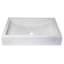 Lavabo de salle de bain vasque rectangulaire fait à la main Shallow Wave-38026279