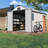 8 Ft. W X10 Ft. D  Resin Outdoor Storage Shed With Floor For Garden Patio Furniture And Tools