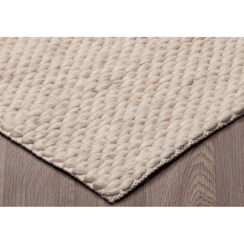 Lamere Leather Indoor Rug, Rectangle 5' x 8'