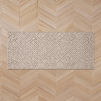 Laura Ashley Austell Solid Hi-Low Tufted Rugs