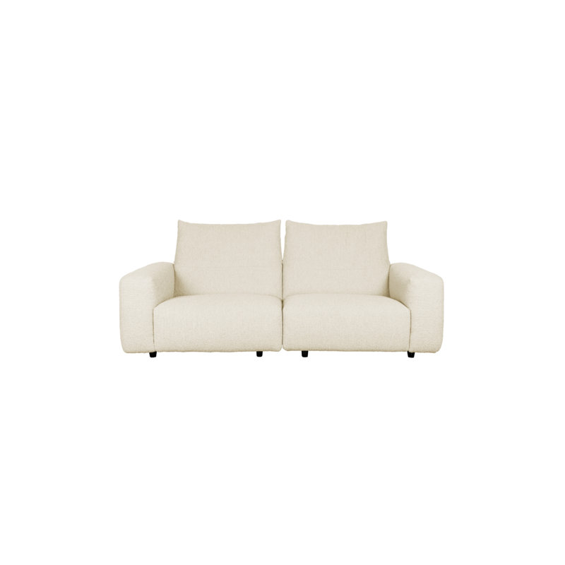 Wings Sofa, White Polyester Blend