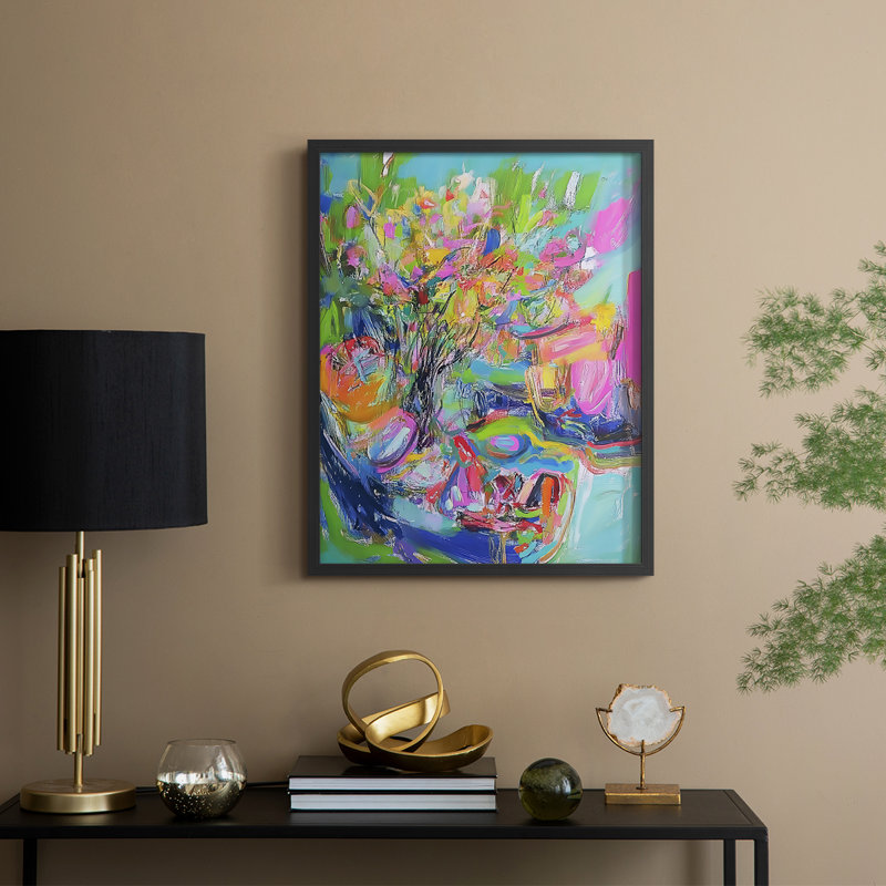 NAUTICAL Series XCVII, reproduction encadrée - bois massif, H 30 po x l 24 po, Noir, noir, noir, noir