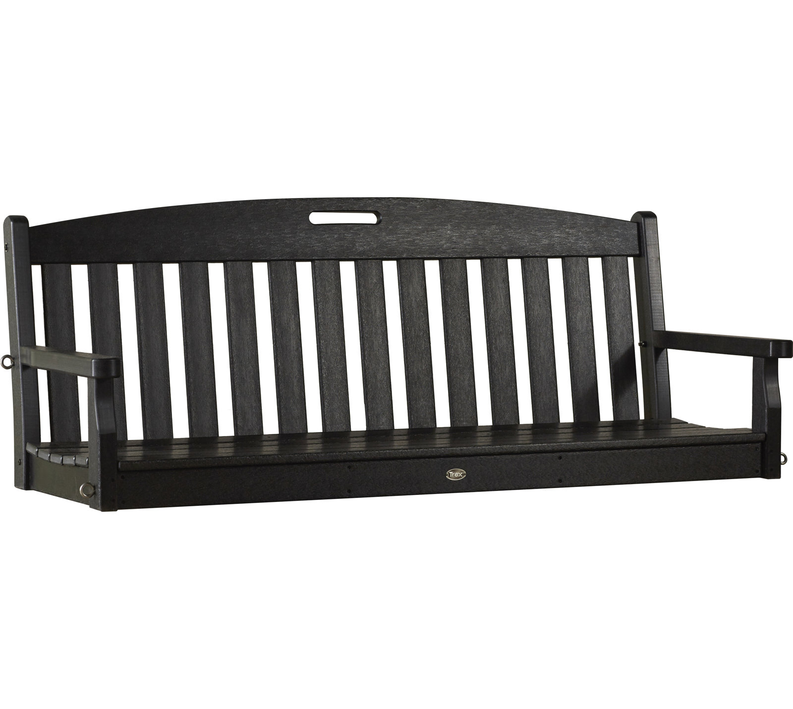 POLYWOOD® Yacht Club Swing, Ash Charcoal Revolution®