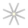 Renegade 8 - Blade Outdoor / Indoor Smart Ceiling Fan with Remote Control and LED Light Kit Included, Works With Alexa and iOS or Android App