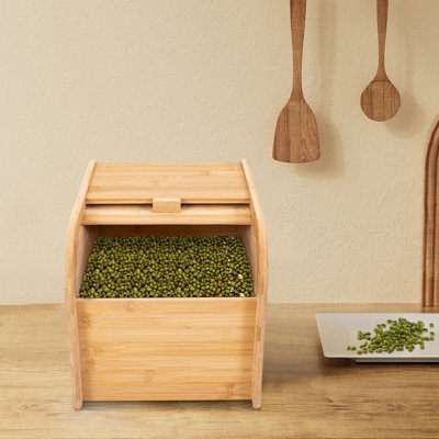 Lomana Rectangle Bamboo Food Storage Container