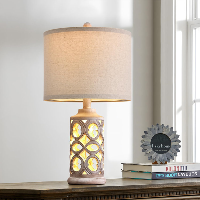 Corinna Resin Table Lamp