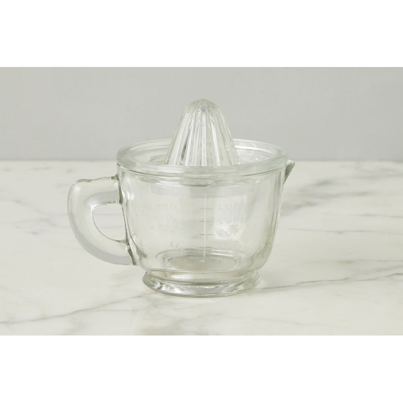 Bistro Glass Citrus Hand Press Juicer