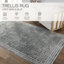 Tapis gris clair / bleu Phoebe-888810921