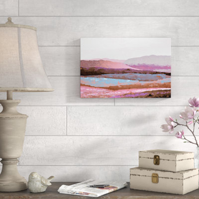 " Vibrant Painty Rolling Hills "