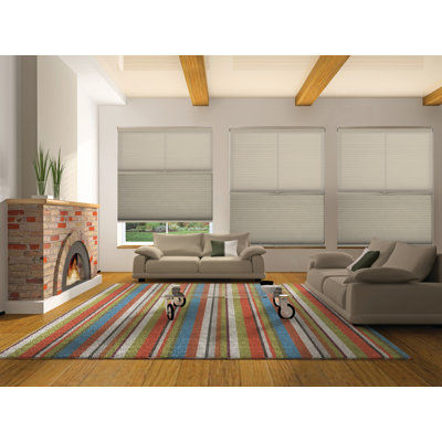 Cordless Day/Night Cellular Shade, 9/16" Single Cell