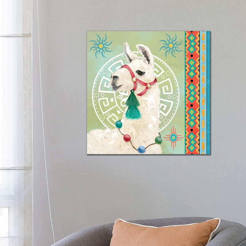 Peruvian Dreams II by Jade Reynolds - Wrapped Canvas Gallery-Wrapped Canvas Giclée, 66.04 cm H x 66.04 cm W x 1.91 cm D