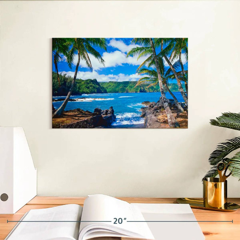 Gillard Maui Coastal Palms, H 8 po x l 12 po