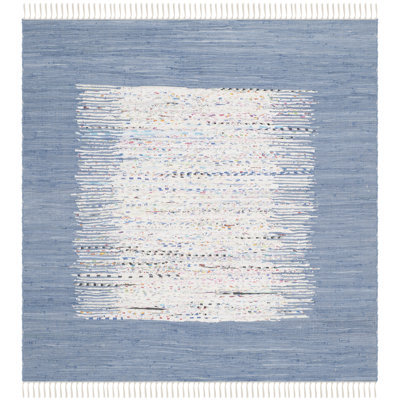 Aitken Hand Woven Cotton Abstract Rug