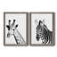 Safari girafe - ensemble de 2 reproductions-114398095-114398094-114398089
