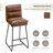 30.75'' Modern Thick Leatherette Bar Stool-88153603