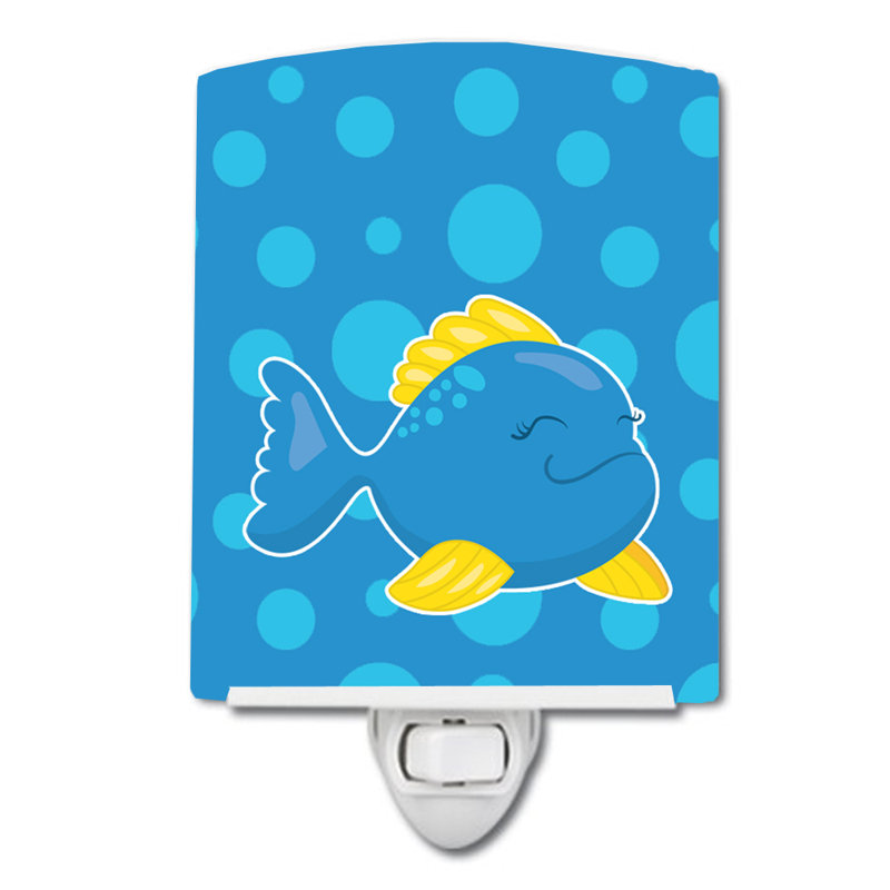 Fish Tropical Fish Ceramic Night Light