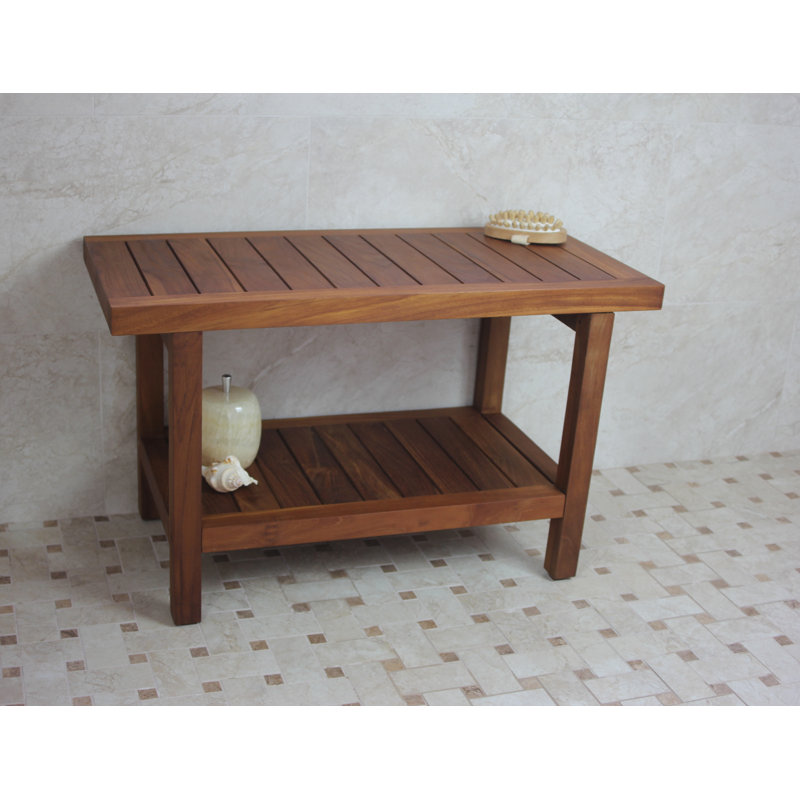 Shower Seat, 18" H x 30" W x 14" D