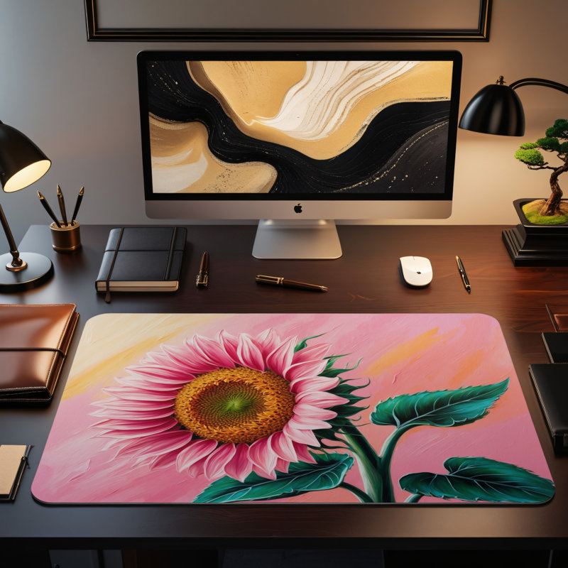 Polyester Desk Pad, 23.6x13.8