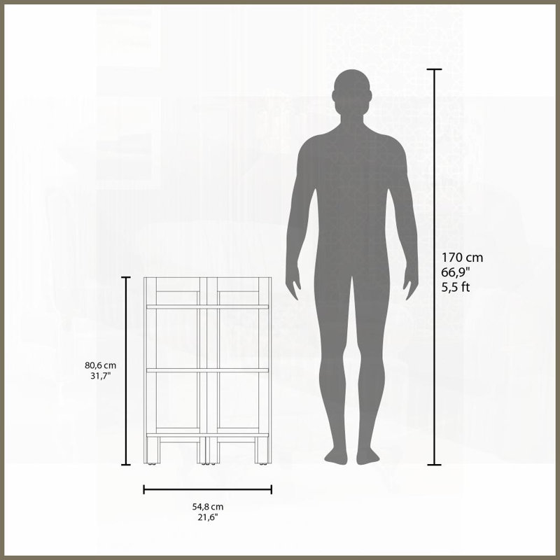 Table basse d'angle compacte à 3 niveaux avec plateau - polyvalente pour les petits espaces, durable, Noir, Noir