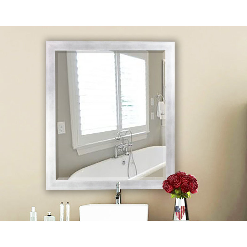 Flat Wall Mirror, 35.5" H x 35.5" W