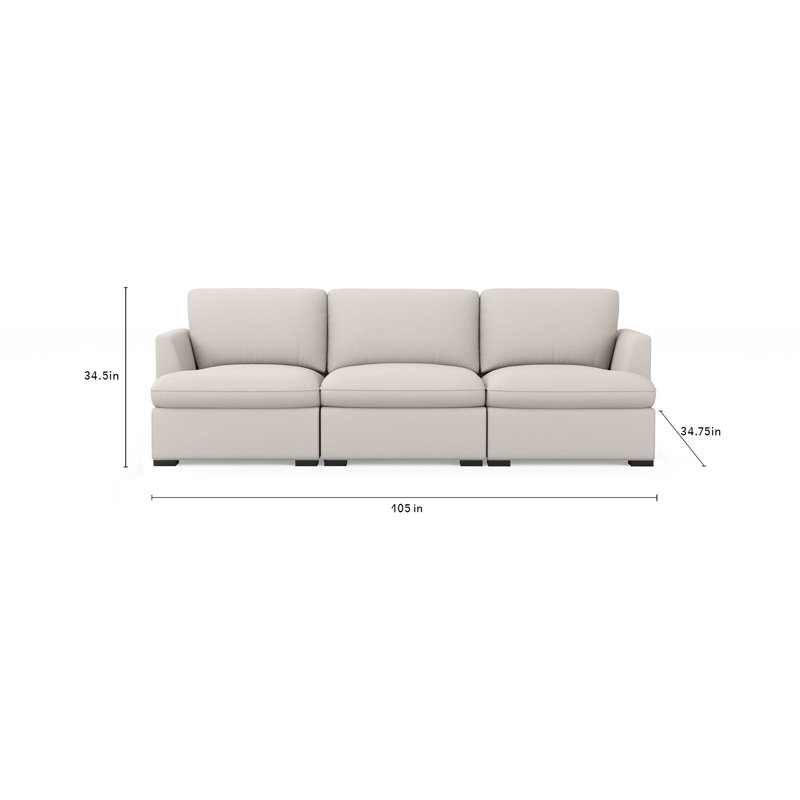Canapé modulaire 3 pièces Dosal