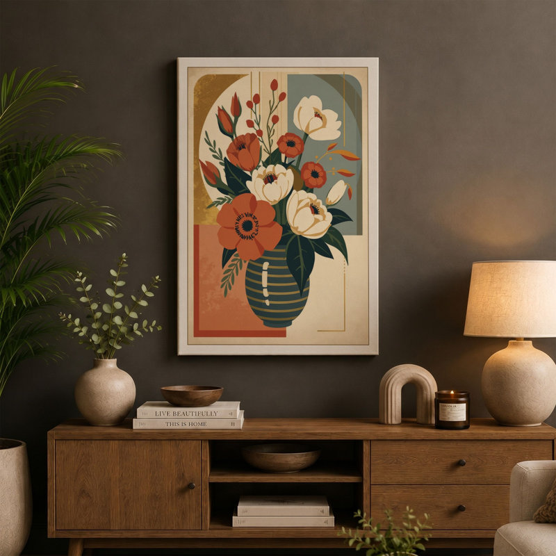 Print, 24x16 - 61.0 x 40.6 cm, Terracotta Border