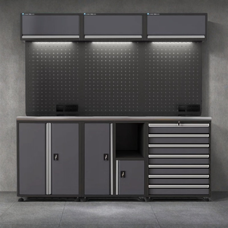 Armoire à outils en métal robuste pour l'industrie automobile