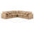 Itala Upholstered L-Shaped Sectional Reversible-94482447