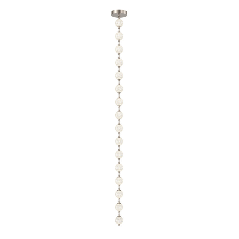Marni 16 - Light Pendant, Polished Nickel
