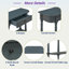 36" Console Table Entryway Sofa Side Table for Hallway Living Room-39608010
