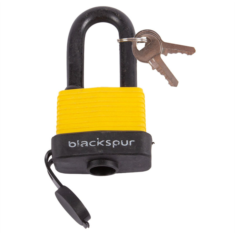 Steel Padlock, 12.50 H x 20.50 W x 3.50 D cm