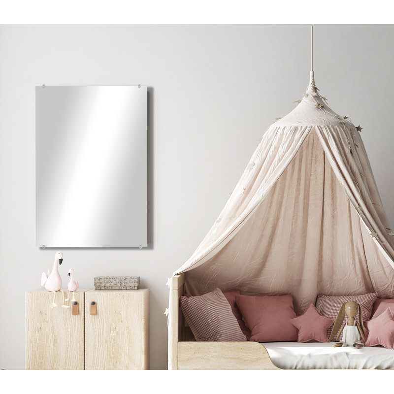 Zarrea Flat Wall Mirror, 32.5" x 26.5"