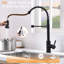 Robinet de cuisine sans contact, robinet de cuisine intelligent automatique mains libres-118543619