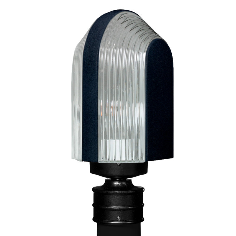 Tête de lanterne 1 lumière Donnie, Noir