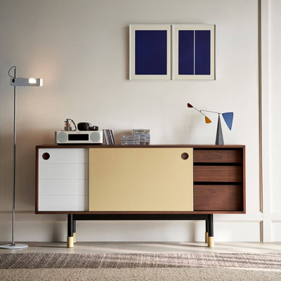American-style modern minimalist sideboard